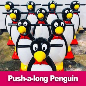 push a long penguin