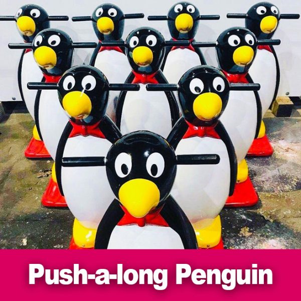 push a long penguin