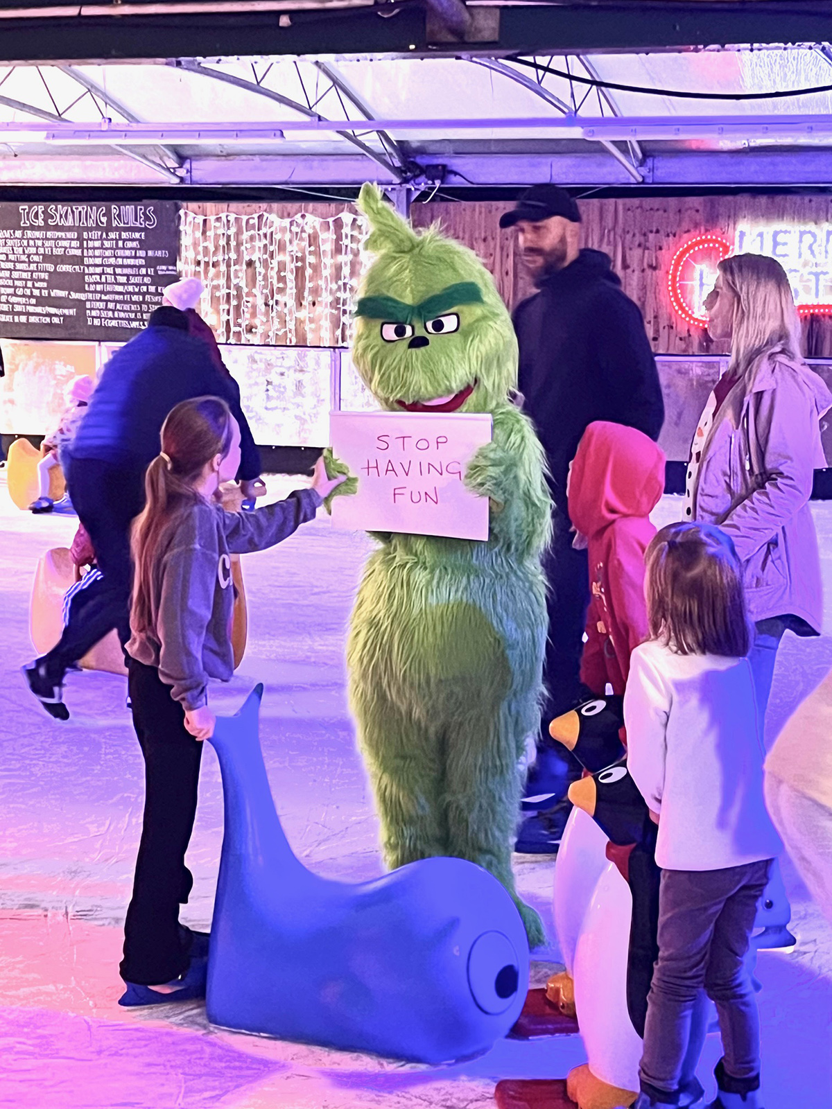 The Grinch at Whilton Locks The Grinch at Whilton Locks